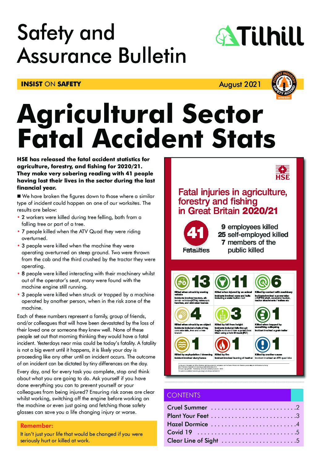 Safety and Assurance Tilhill