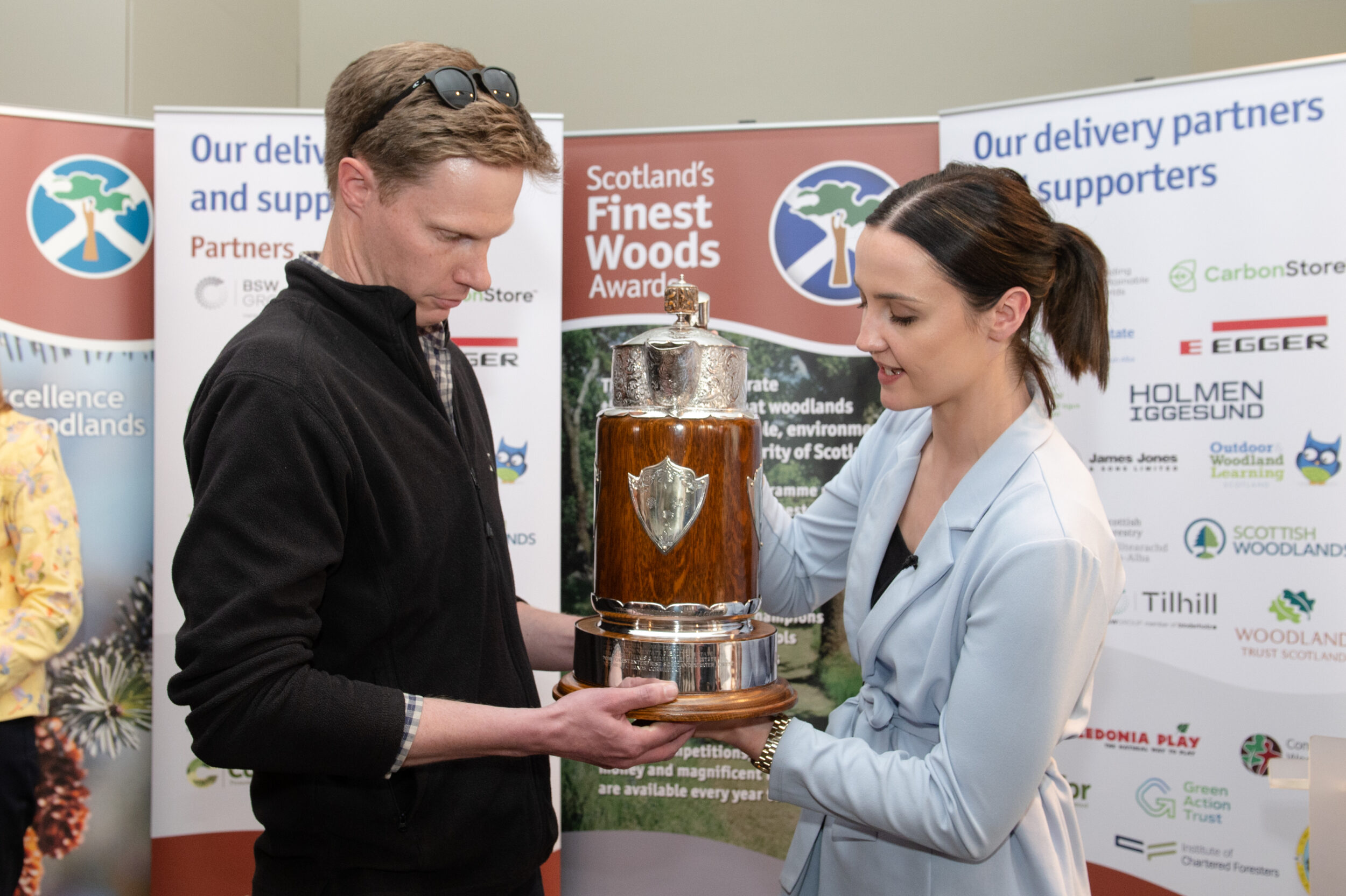 A Week In The Woods Awards Double Win for Tilhill Clients at the Scotland’s Finest Woods Awards