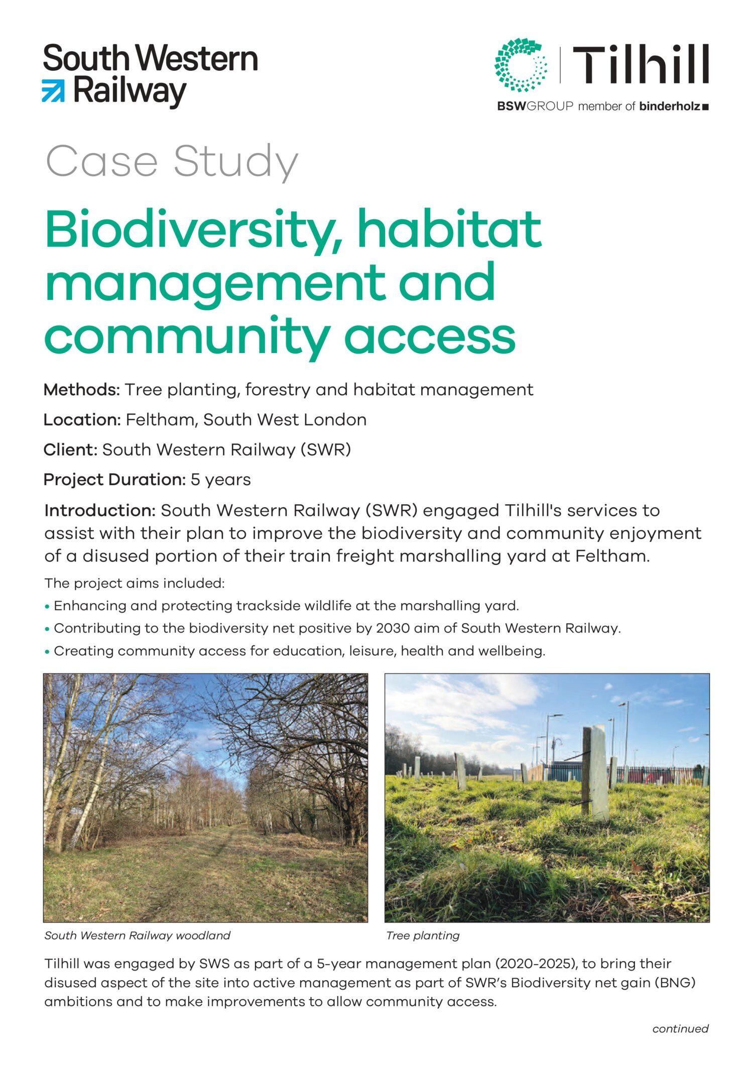 Historic Marshalling Yard Rejuvenated by Biodiversity Improvements