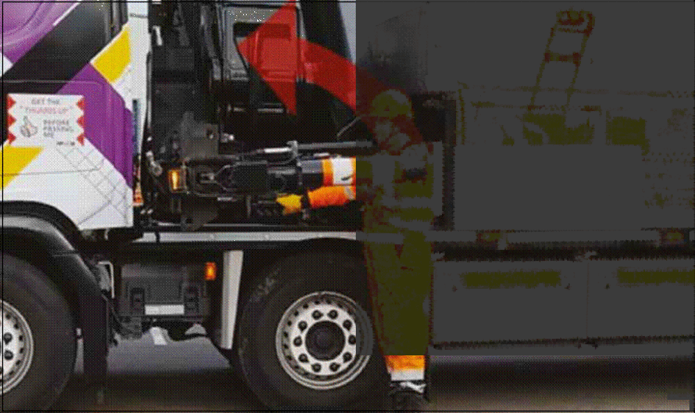 HGV , power tilting legs